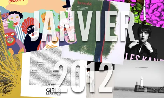 Les disques de janvier 2012