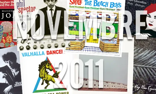 Les disques de novembre 2011